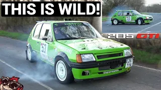 🐒 I BOUGHT A CRAZY ROAD LEGAL RALLY CAR! NEXT LEVEL PEUGEOT 205 GTI