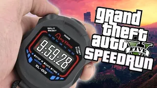 GTA 5 100% speedrun in 9:59:28
