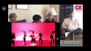 Bts reaction to sinb X mina myung phsyco dance