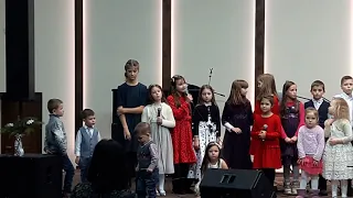 Вся Україна співає (вірш, діти ц.Благодать, свято Різдва Христового)