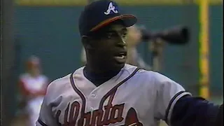 Atlanta Braves vs Cincinnati Reds (5-17-1994) "Deion Sanders Gets Put In Timeout"