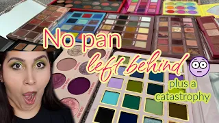 No Pan Left Behind Project 2024 | Using all 146 Eyeshadow Palettes in my Collection
