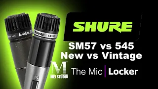 SM57 vs 545 - Vintage vs New