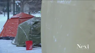 Denver mayor vetoes ban on sweeping homeless camps in freezing conditions