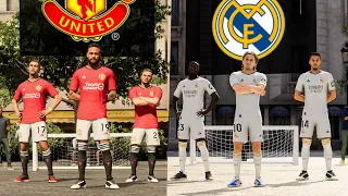 FC 24 VOLTA | RONALDO X MBAPPE X NEYMAR X ALLSTARS🔥| Real Madrid vs Manchester United | (3v3 Rush)