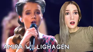 Reaction To Amira Willighagen Live Concert of “Amazing Grace” | 🤯