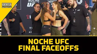 Noche UFC Final Faceoffs | Noche UFC | MMA Fighting