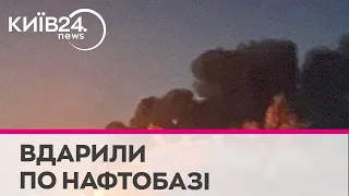 Уночі в нафтобазу біля Кропивницького влучили три російські дрони