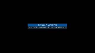 CMHF 2017 Donald McLeod Tribute Video