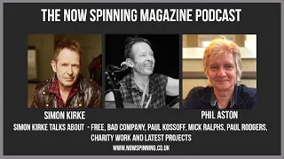 Simon Kirke talks about FREE, Bad Company, Paul Kossoff, Mick Ralphs and his future projects