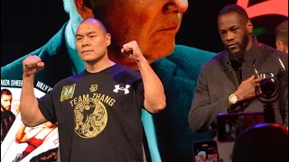 Deontay Wilder vs Zhilei Zhang | FULL PRESS CONFERENCE AND FACE OFF