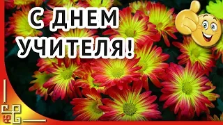 День учителя. Поздравление учителям с Днем Учителя. Открытка на день учителя