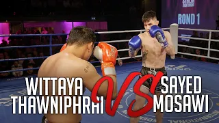 Wittaya "Fluck" Thawinphrai vs Sayed Mosawi | This Fight Was CRAZY! | STHLM Fight Night