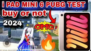 ipad mini 6 pubg test 2024 | price | Heat & lag | | graphic & battery | complete review
