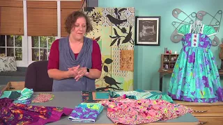 Creating a little girl’s dress on It’s Sew Easy with Jessica Stewart (1410-3)