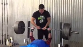 Bench Press:425 lbs for 1 rep @ 195 lbs body weight