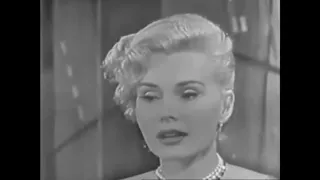 Zsa Zsa Gabor: On, The Tonight Show (Part One) - 1954