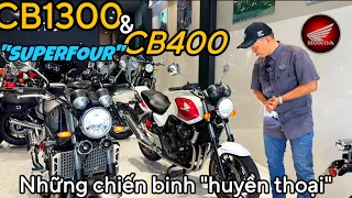 CB1300 & CB400 “Superfour” - Huyền thoại “nồng cối” nhà Honda siêu keng nhập đội không điểm trừ 😍🏍️