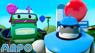 Arpo vs. Nannybot: Adorable Showdown | ARPO| Kids TV Shows | Cartoons For Kids | Fun Anime