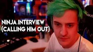 NINJAS AWFUL RESPONSE TO MY VIDEO (Interview Calling Out Ninja)