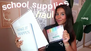 BACK TO SCHOOL SUPPLY SHOPPING + haul 2023 (senior year)