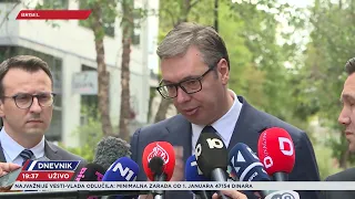 Sastanak u Briselu Vučić - Kurti završen bez rezultata