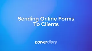Sending Online Forms To Clients