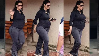 Baapre!! 😱 Pregnant Kajol Devgan Flaunting Her Huge Baby Bump In Very Tight Outfit