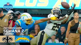 New Orleans Saints vs Los Angeles Chargers | Pretemporada NFL 2023 | Resumen Highlights | 20 Ago, 23