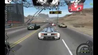 NFS Pro Street - Nevada Highway with McLaren F1