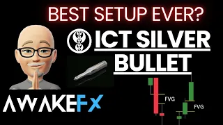ICT Silver Bullet Strategy - It's unreal how accurate it is.  All 3 sessions Explained with Examples