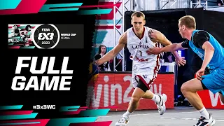 Latvia 🇱🇻 vs Slovenia 🇸🇮 | Men | Full Game | FIBA 3x3 World Cup 2023