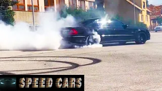 AMG E55 E63 S65 Mercedes Benz Brutal Acceleration Burnout And Exhaust Sound