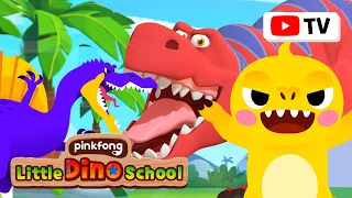 [TV for Kids] 🦖 TOP Dinosaur Song Compilation | Brain Break for Kids | Pinkfong Dinosaurs for Kids