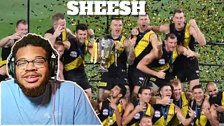 DANG!! American Reacts To Every AFL Team Biggest Grand Final Win!