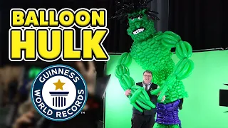 Giant Balloon Hulk vs Comic-Con - Guinness World Records