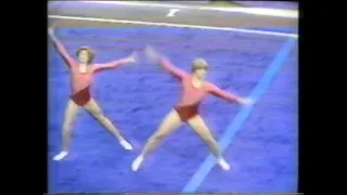 1983 Sports Acro World Cup Gymnastics