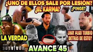 #survivor méxico 2024 Avance 45 🚨JHON Y CECI SE LESIONAN ¿KARMA? ¿UNO SALE POR LESIÓN? Programa 44