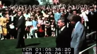 State Visit - President Ceausescu of Romania 221079-01 | Footage Farm