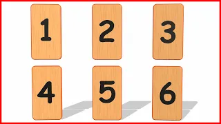 Learn to Count Numbers 1 to 10 With Domino Bricks | 123 Number Names | 1234 Kindergarten Education