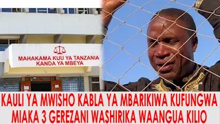 MTUMISHI MBARIKIWA AFUNGWA MIAKA 3 GEREZANI KWA KUENDESHA KANISA BILA KIBALI /ALIPINGA BANDARI