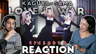 THE BEST ENDING!!! 🔥 Kaguya Sama: Love is War Episode 3 REACTION!