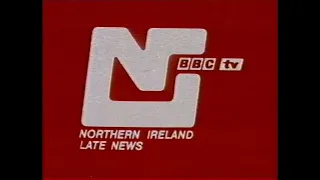 Monday 10th December 1973 BBC1 Northern Ireland - News - Weather -  Closedown - Rare Recording