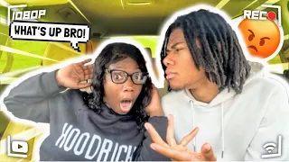 CALLING MY BOYFRIEND “BRO” FOR 24 HOURS *HE GETS ANGRY!* 😡