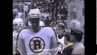 October 7, 1995 New York Islanders at Boston Bruins -UPN 30 Boston Broadcast