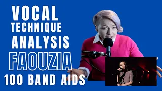 Faouzia - 100 Band Aids - New Zealand Vocal Coach Analysis and Reaction