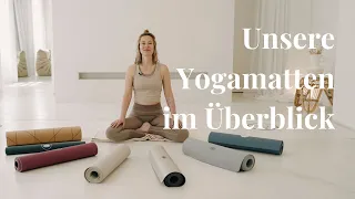 Welche Yogamatte passt zu mir? | Unser Sortiment im Überblick