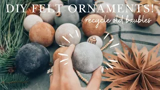 RECYCLE PLASTIC ORNAMENTS IN MINUTES WITH CRAFT PAINT!