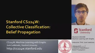 Stanford CS224W: Machine Learning with Graphs | 2021 | Lecture 5.3 - Collective Classification