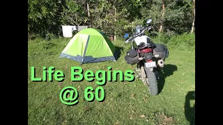 Life Begins @ 60, First Ever Motorcycle Camping Solo on my Tenere 700. What I Learned.